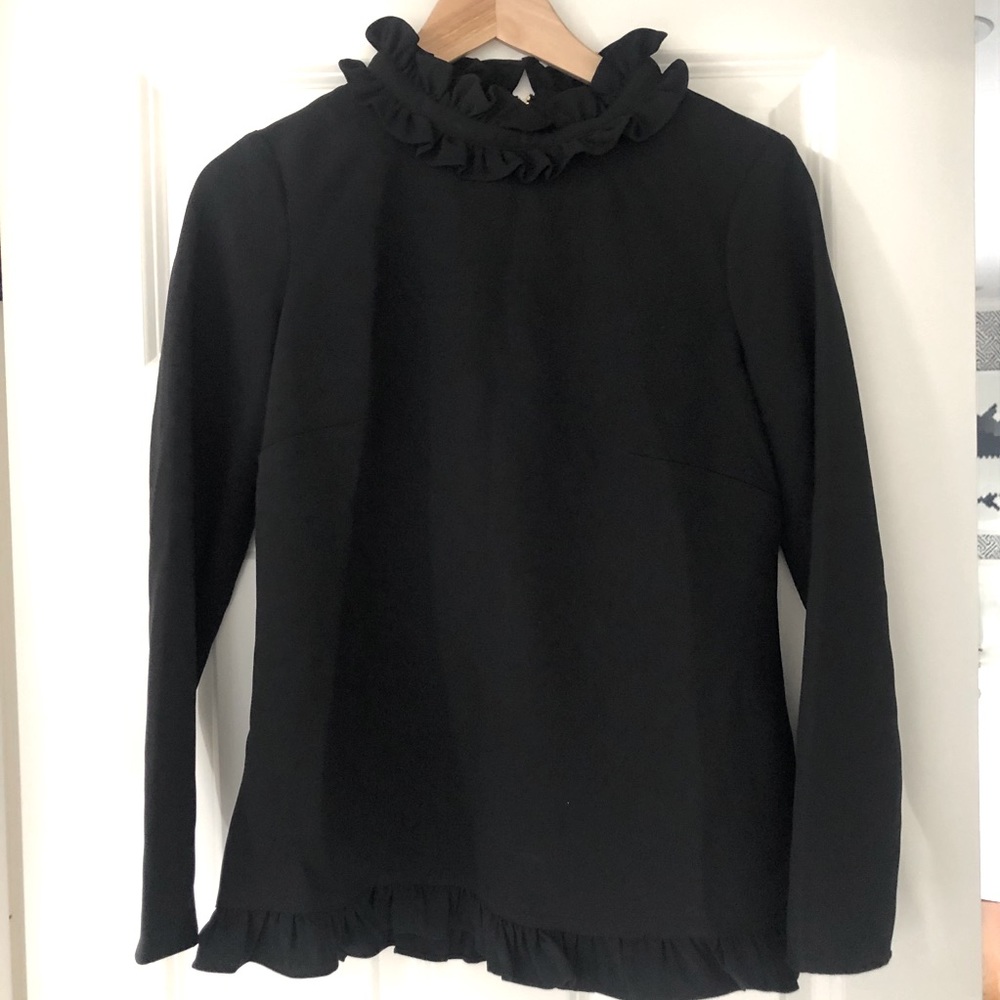 Sail to Sable ruffle top. Never worn. Size XS